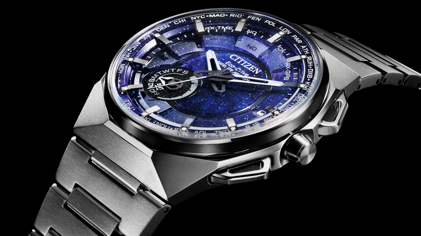 Satellite Wave X Blue Dial Super Titanium Bracelet CC3097-52L Satellite Wave X Blue Dial Super Titanium Bracelet CC3097-52L